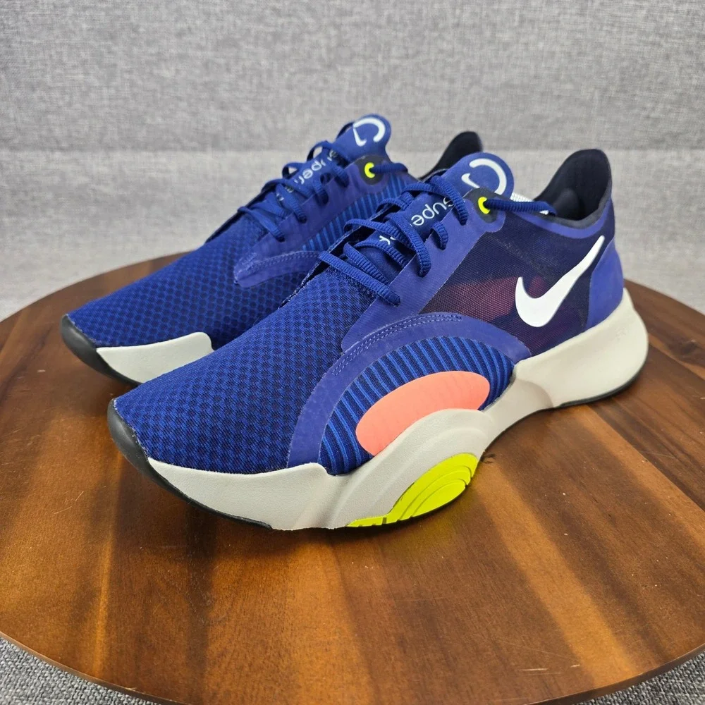 Nike SuperRep Go Mens Training Shoes Blue Crimson CJ0773-410 Size 13